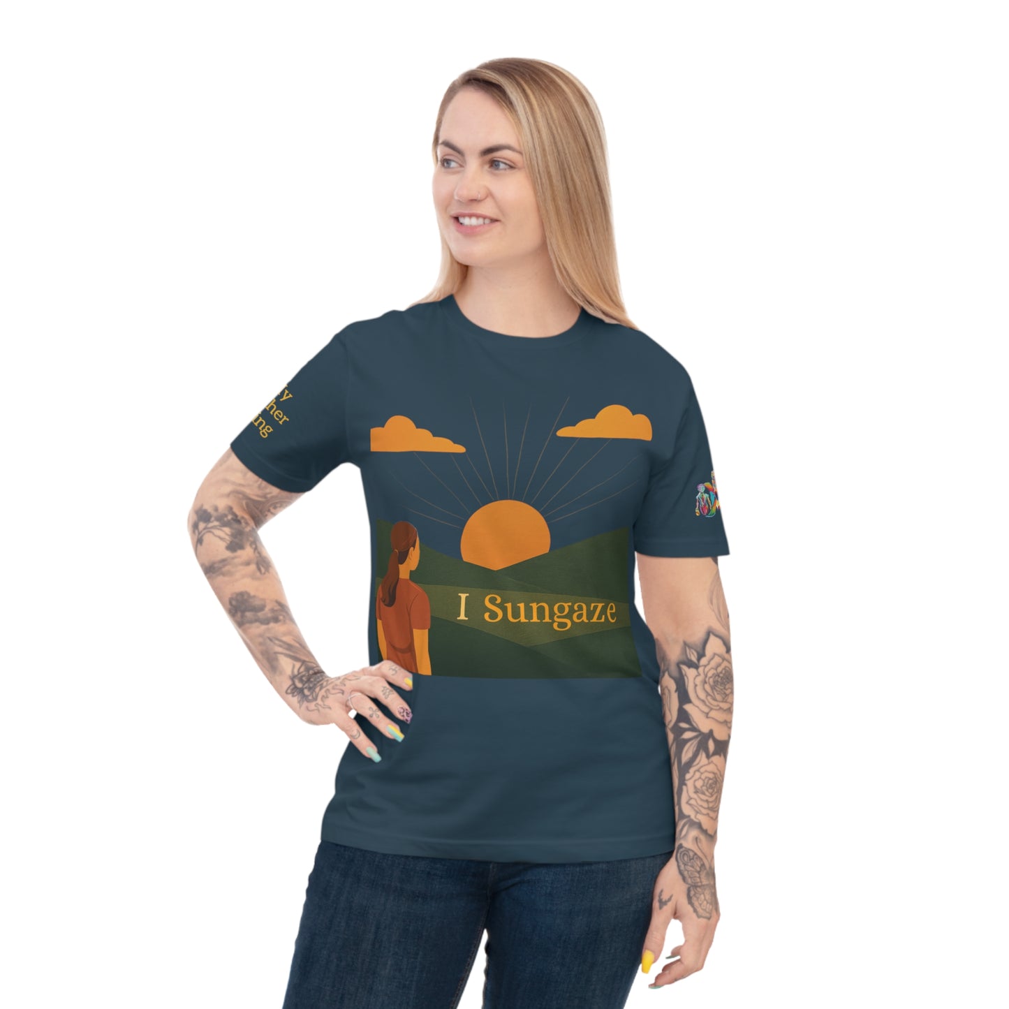 I Sungaze — 100% Organic Cotton T-Shirt — Design 19