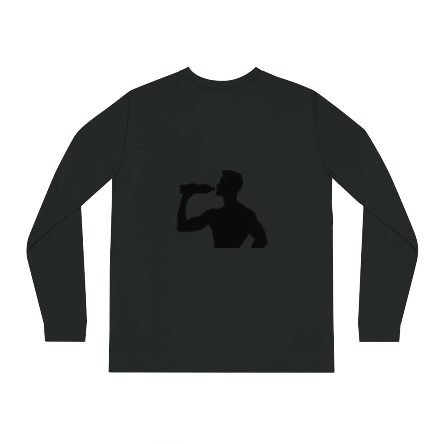 I Hydrate 125 OZ/DAY — 100% Organic Cotton Long Sleeve Tee — Design 3