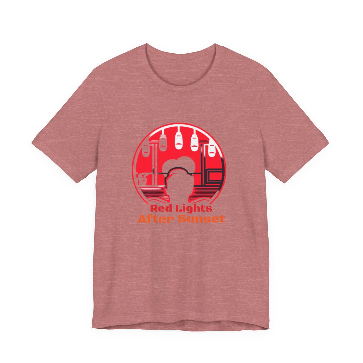Red Lights After Sunset Man's Tee