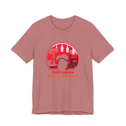 Red Lights After Sunset Man's Tee