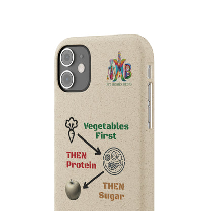 Vegetables First — Plastic Free Biodegradable Phone Case
