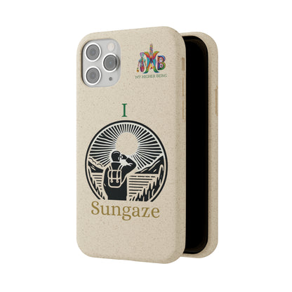 'I Sungaze'_Plastic Free Biodegradable Phone Case
