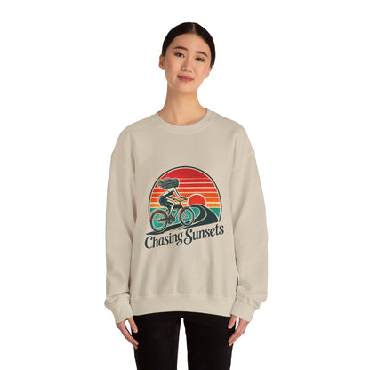 Chasing Sunsets Woman's Sweatshirt - My Higher Being