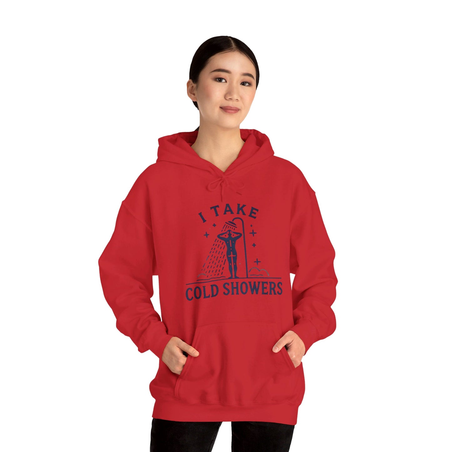 I Take Cold Showers Woman's Hoodie - My Higher Being