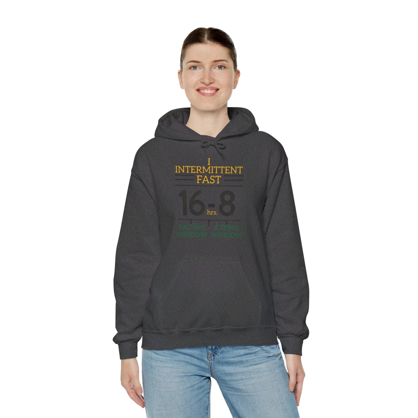 I Intermittent Fast Hoodie_16-8 - My Higher Being