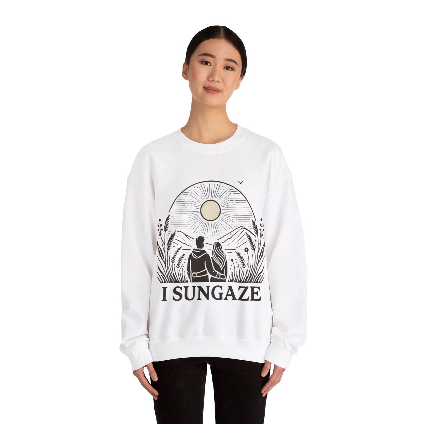 I Sungaze Couples' Sweatshirt - My Higher Being