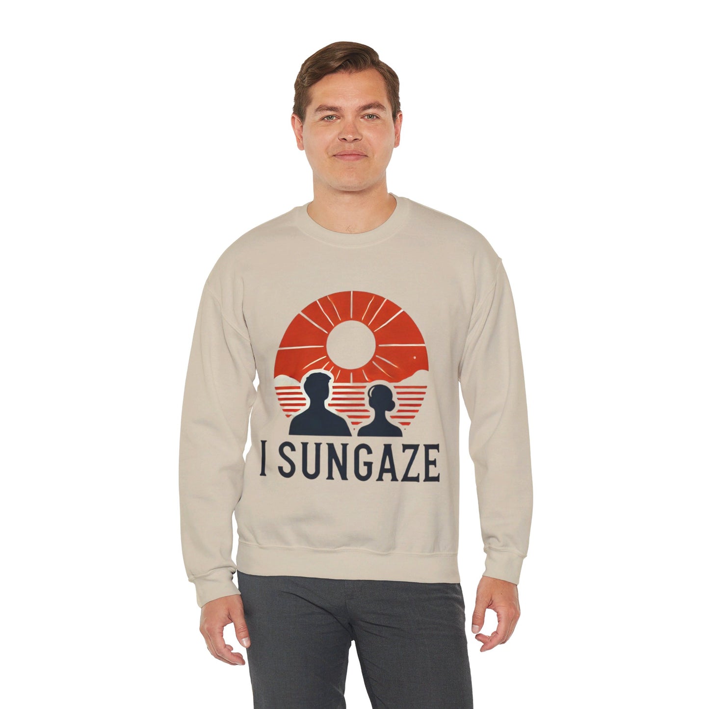 I Sungaze Couples' Sweatshirt - My Higher Being