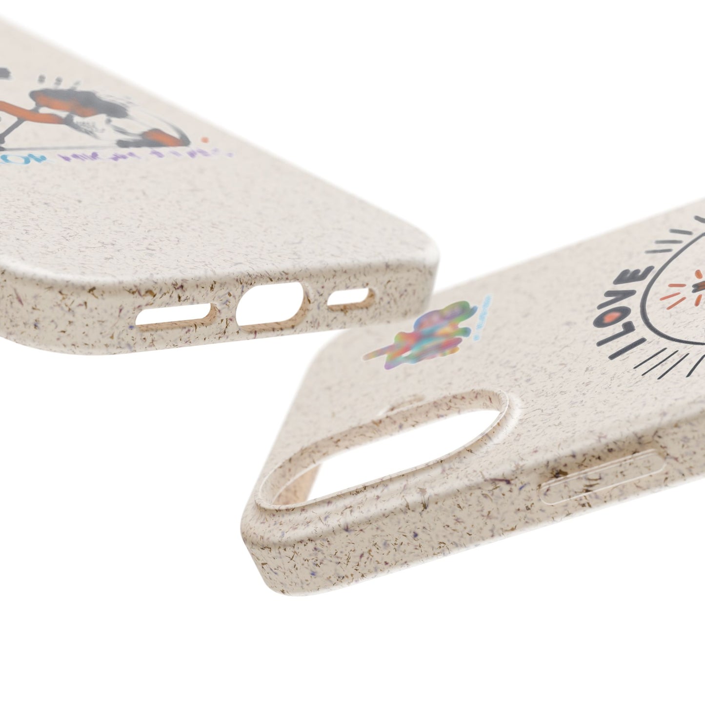 I Love Mirror High-Fives — Plastic Free Biodegradable Phone Case — MHB Edition