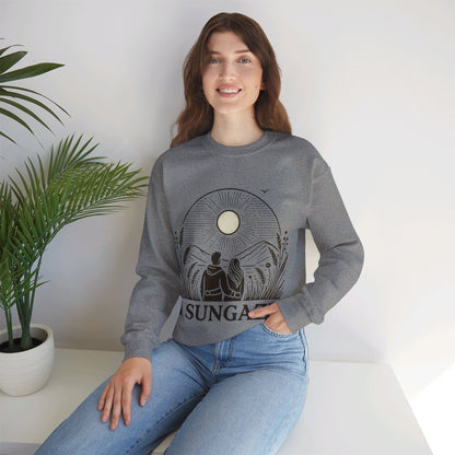 I Sungaze Couples' Sweatshirt - My Higher Being