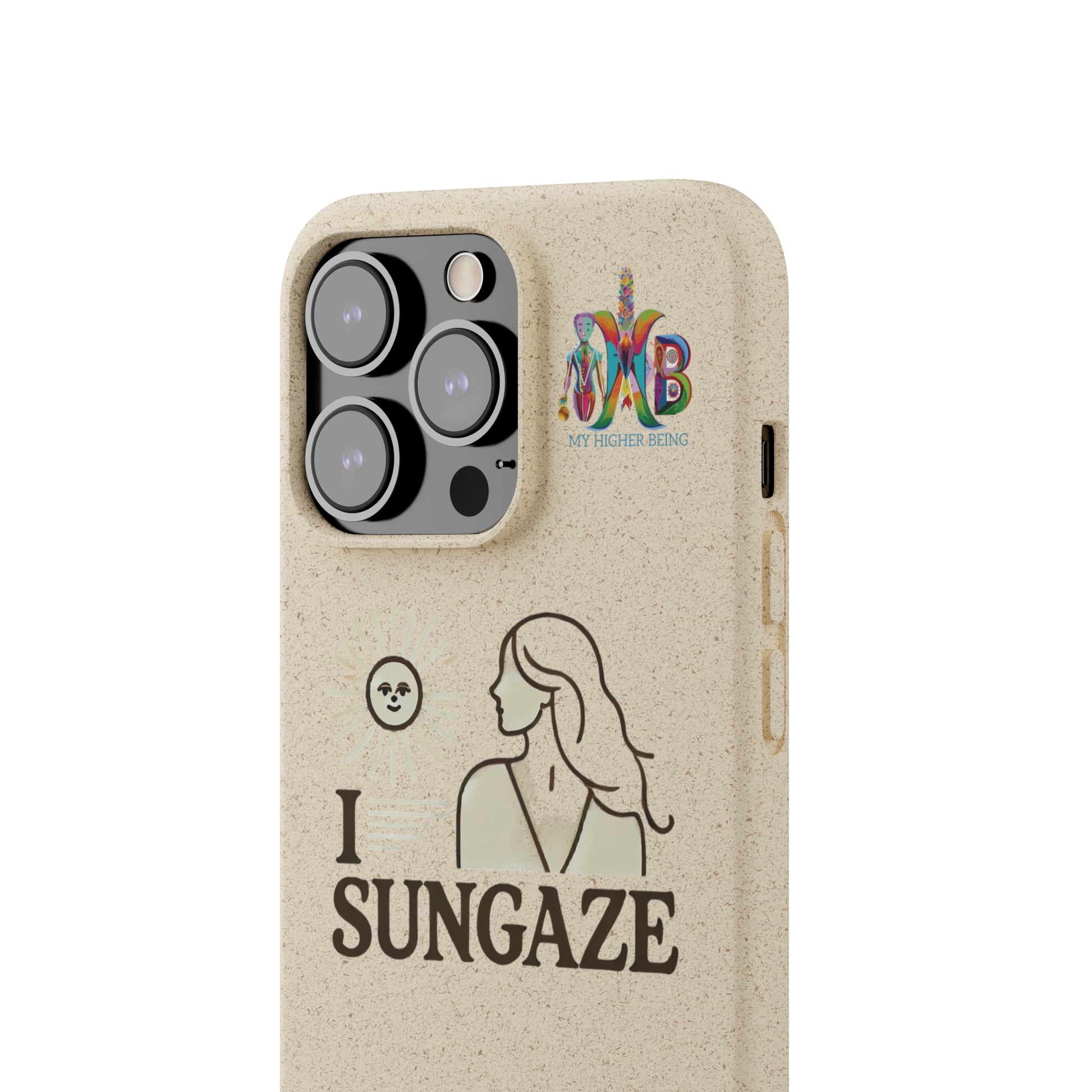 'I Sungaze'_Plastic Free Biodegradable Phone Case (MHB Edition) - My Higher Being