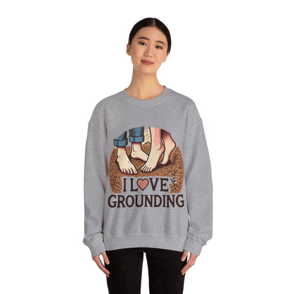 I Love Grounding Couples' Sweatshirt - My Higher Being