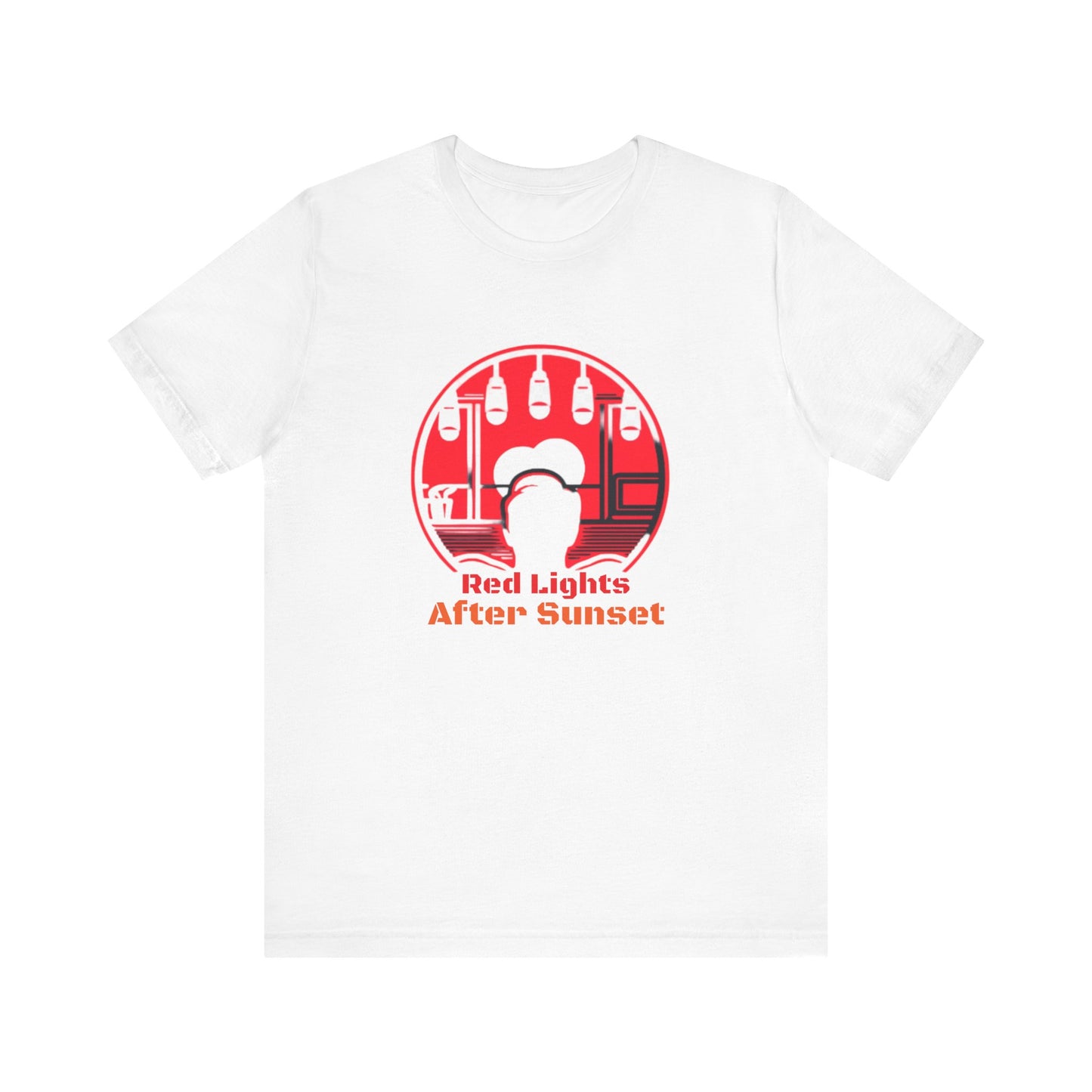Red Lights After Sunset Man's Tee