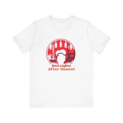 Red Lights After Sunset Man's Tee