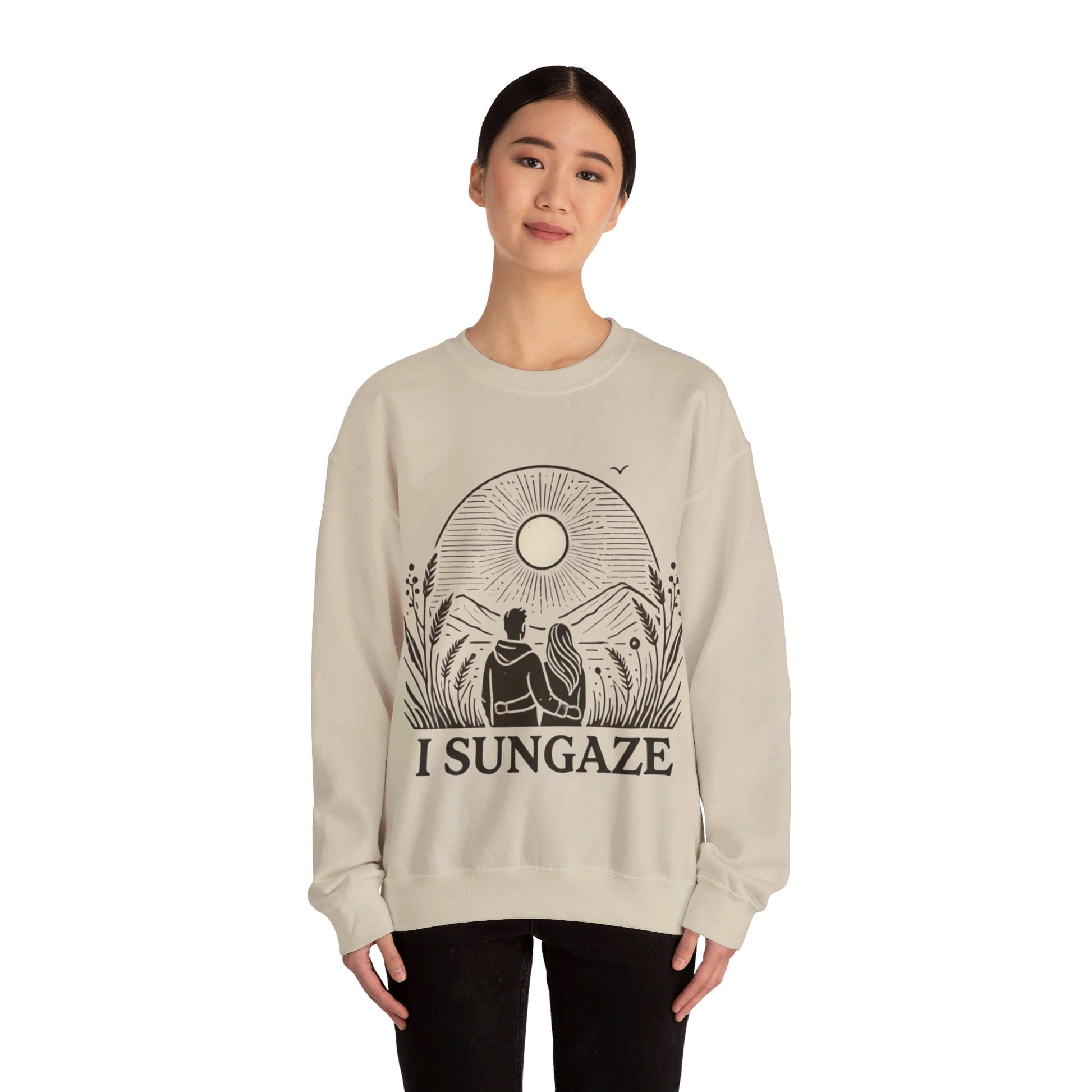 I Sungaze Couples' Sweatshirt - My Higher Being