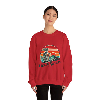 Chasing Sunsets Woman's Sweatshirt - My Higher Being