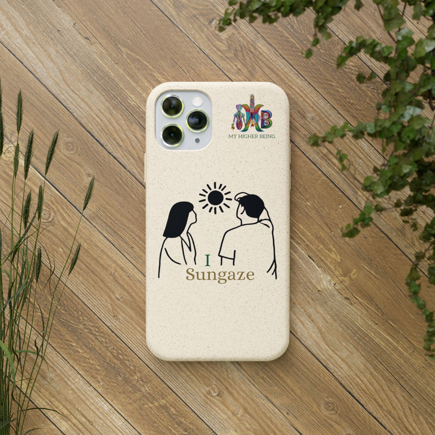 I Sungaze — Plastic Free Biodegradable Phone Case — Design 4