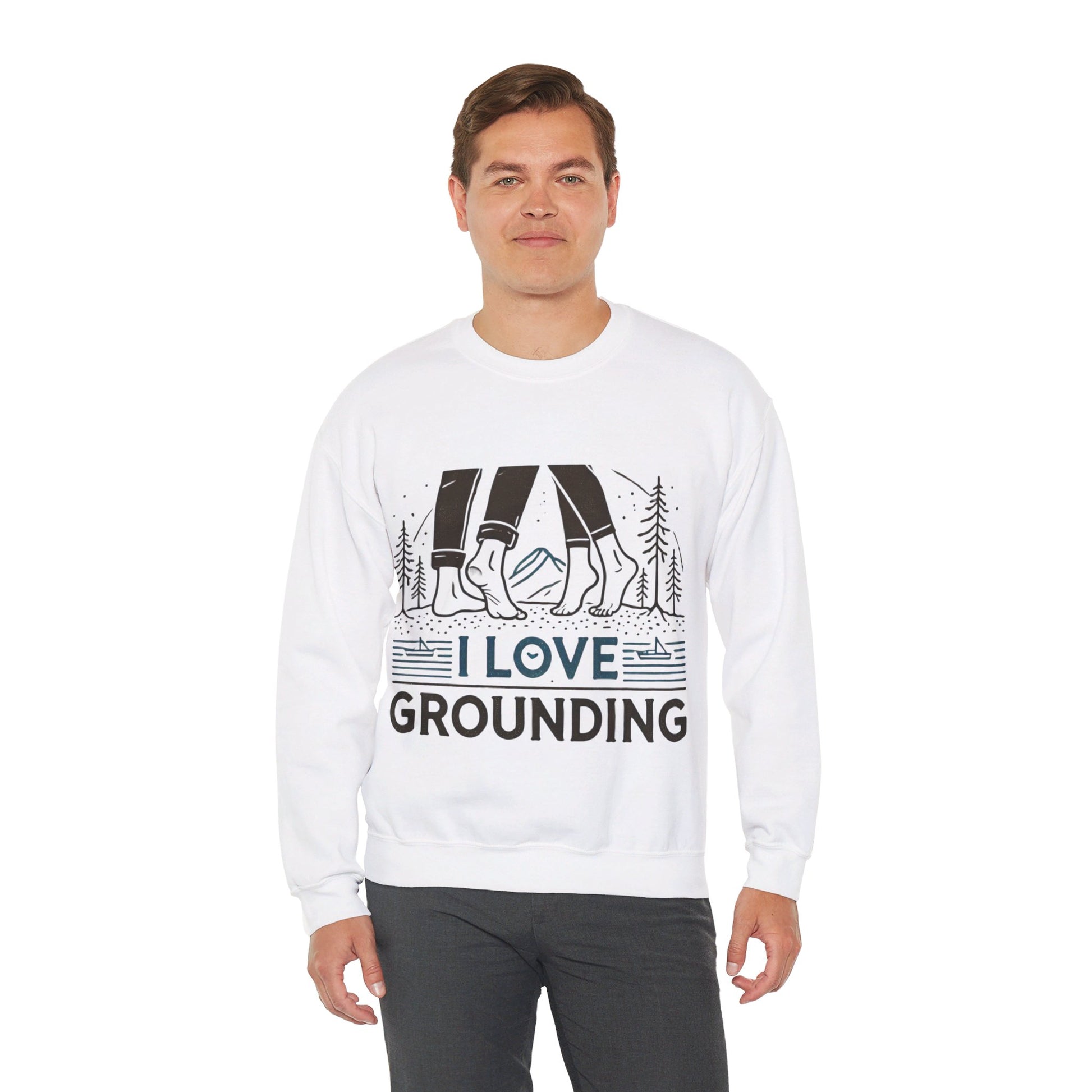 I Love Grounding Couples' Sweatshirt - My Higher Being