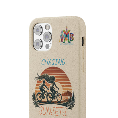 'Chasing Sunsets'_Plastic Free Biodegradable Phone Case (MHB Edition) - My Higher Being