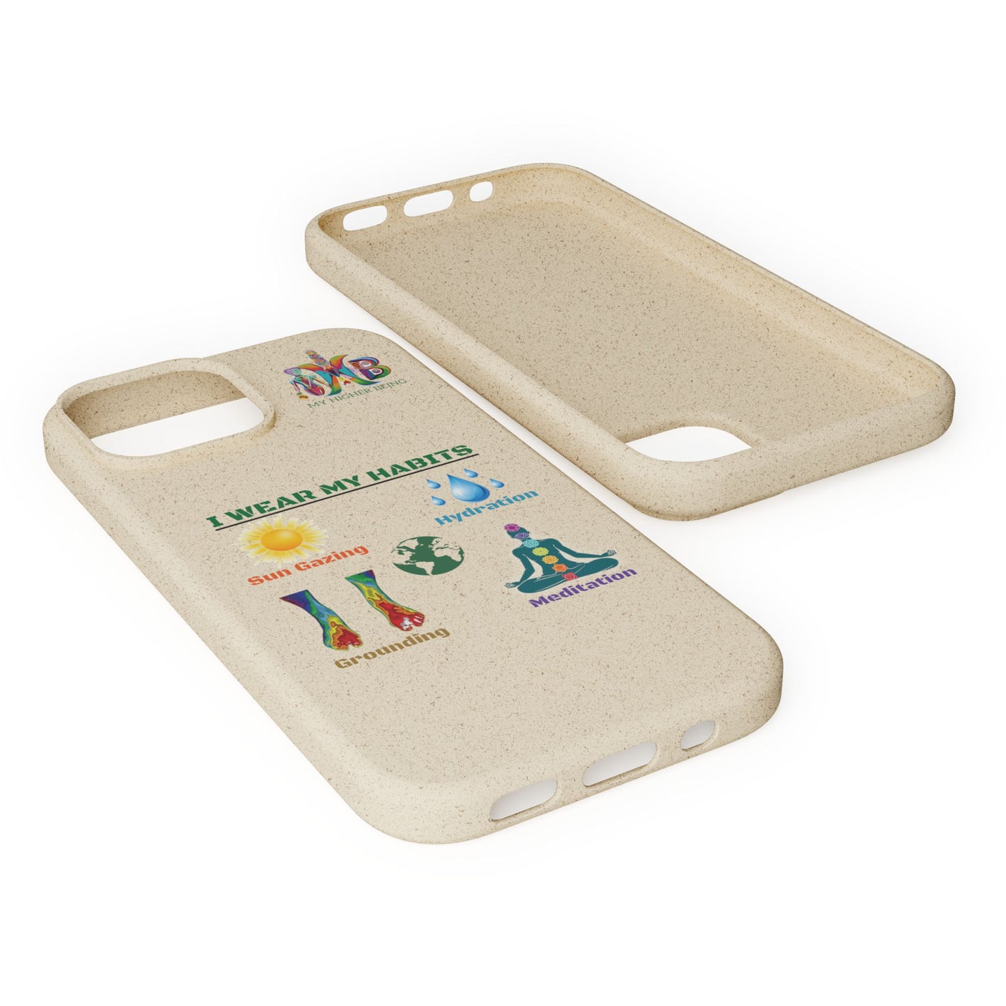 I Wear My Habits — Plastic Free Biodegradable Phone Case