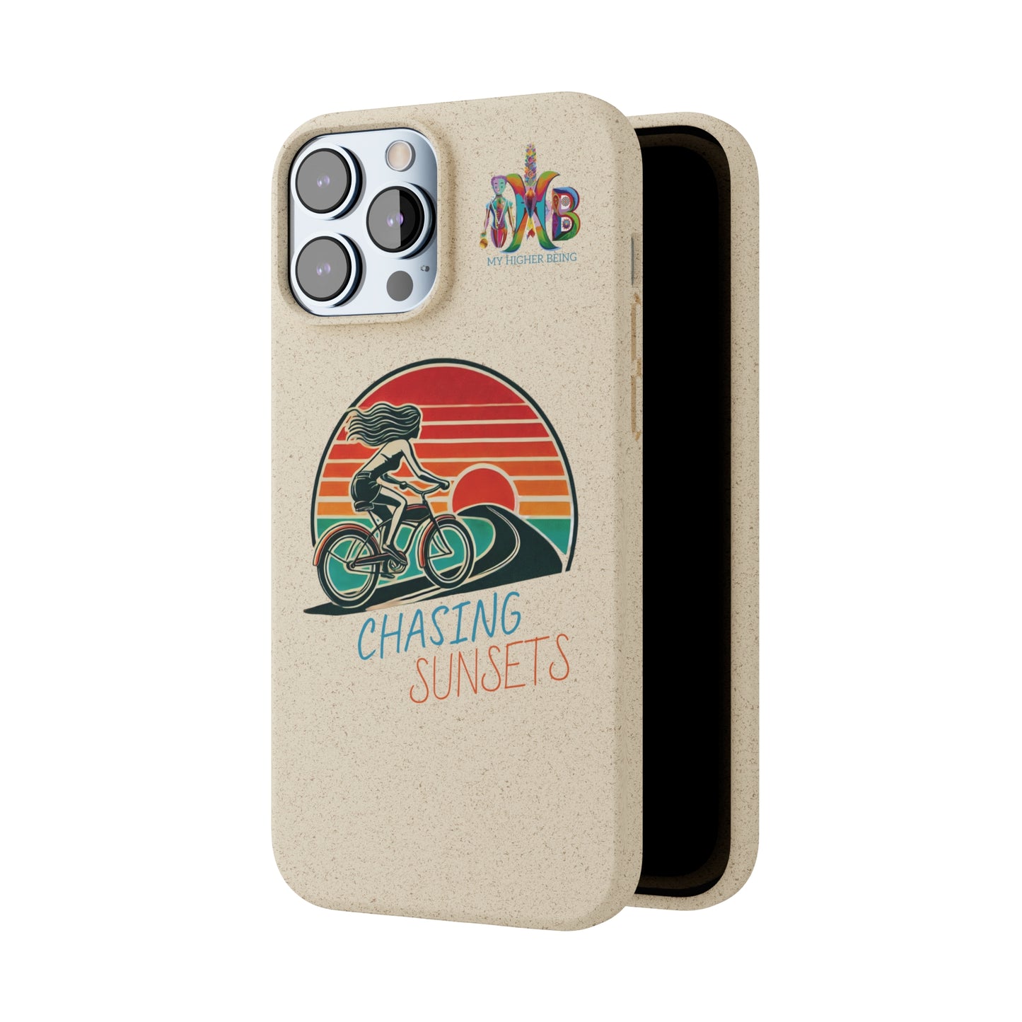 'Chasing Sunsets'_Plastic Free Biodegradable Phone Case (MHB Edition) - My Higher Being