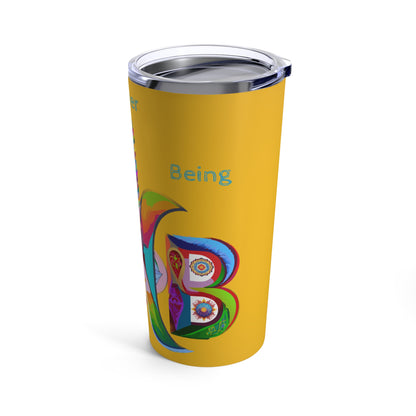 My Higher Being_Yellow Tumbler_20oz - My Higher Being