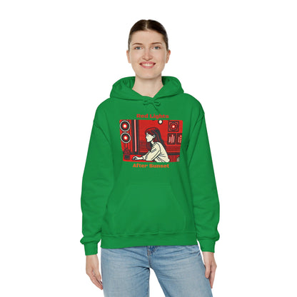 Red Lights After Sunset Woman's Hoodie - My Higher Being