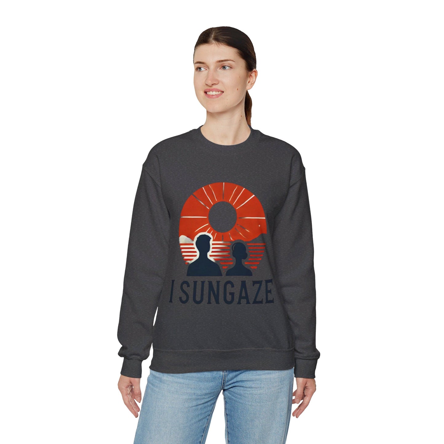 I Sungaze Couples' Sweatshirt - My Higher Being