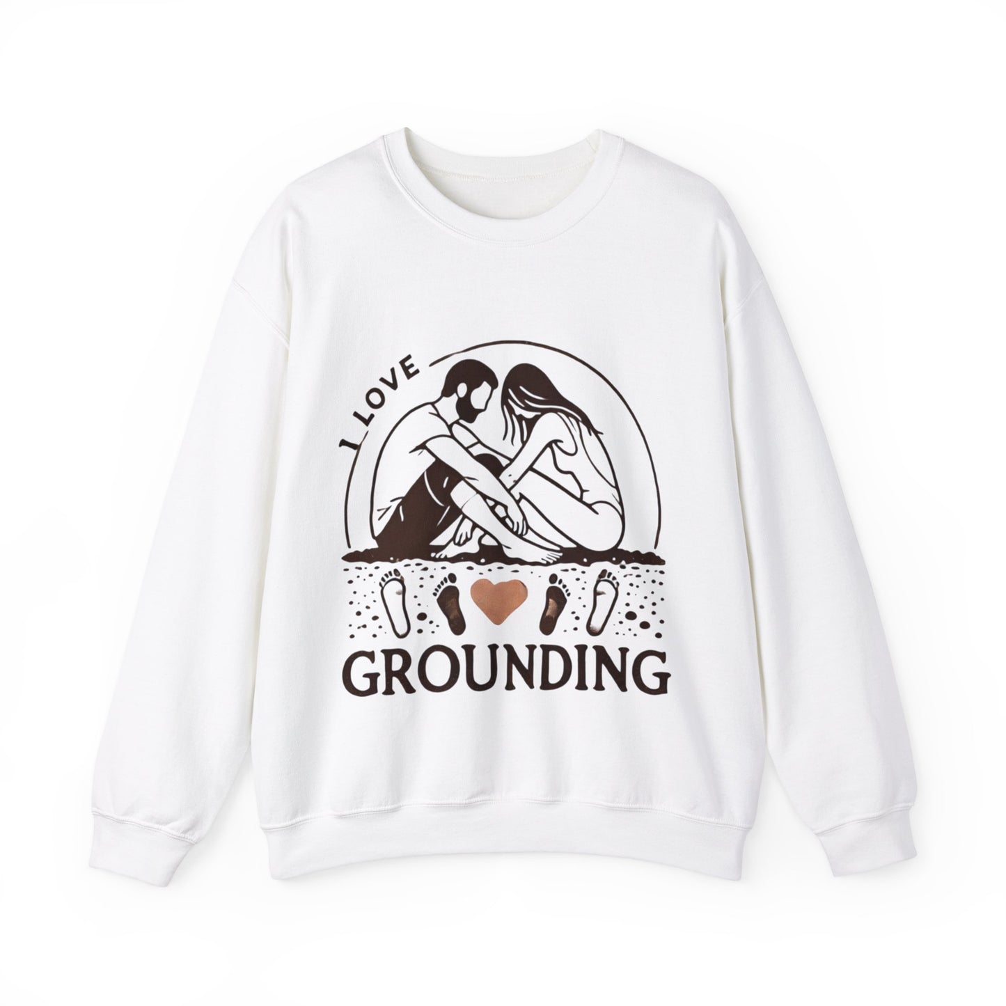 I Love Grounding Couple's Sweatshirt - My Higher Being