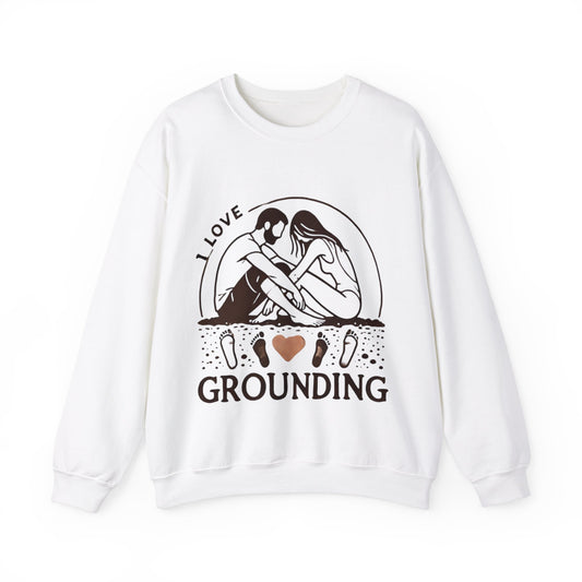 I Love Grounding Couple's Sweatshirt - My Higher Being