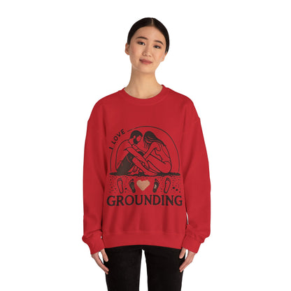 I Love Grounding Couple's Sweatshirt - My Higher Being