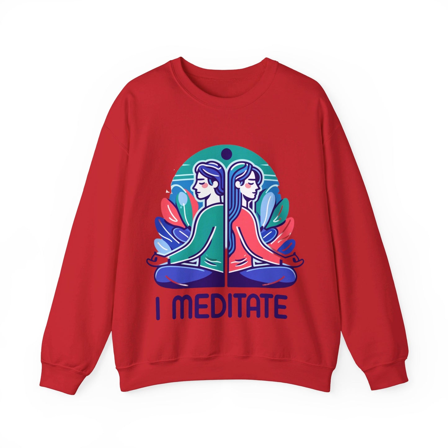 I Meditate Couples' Sweatshirt - My Higher Being