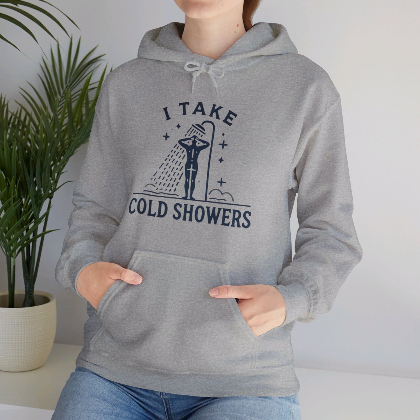 I Take Cold Showers Woman's Hoodie - My Higher Being