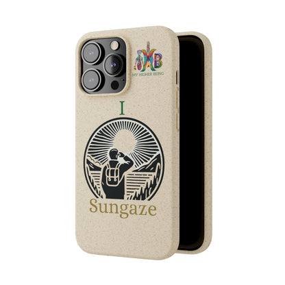 'I Sungaze'_Plastic Free Biodegradable Phone Case
