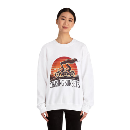 Chasing Sunsets Couples' Sweatshirt