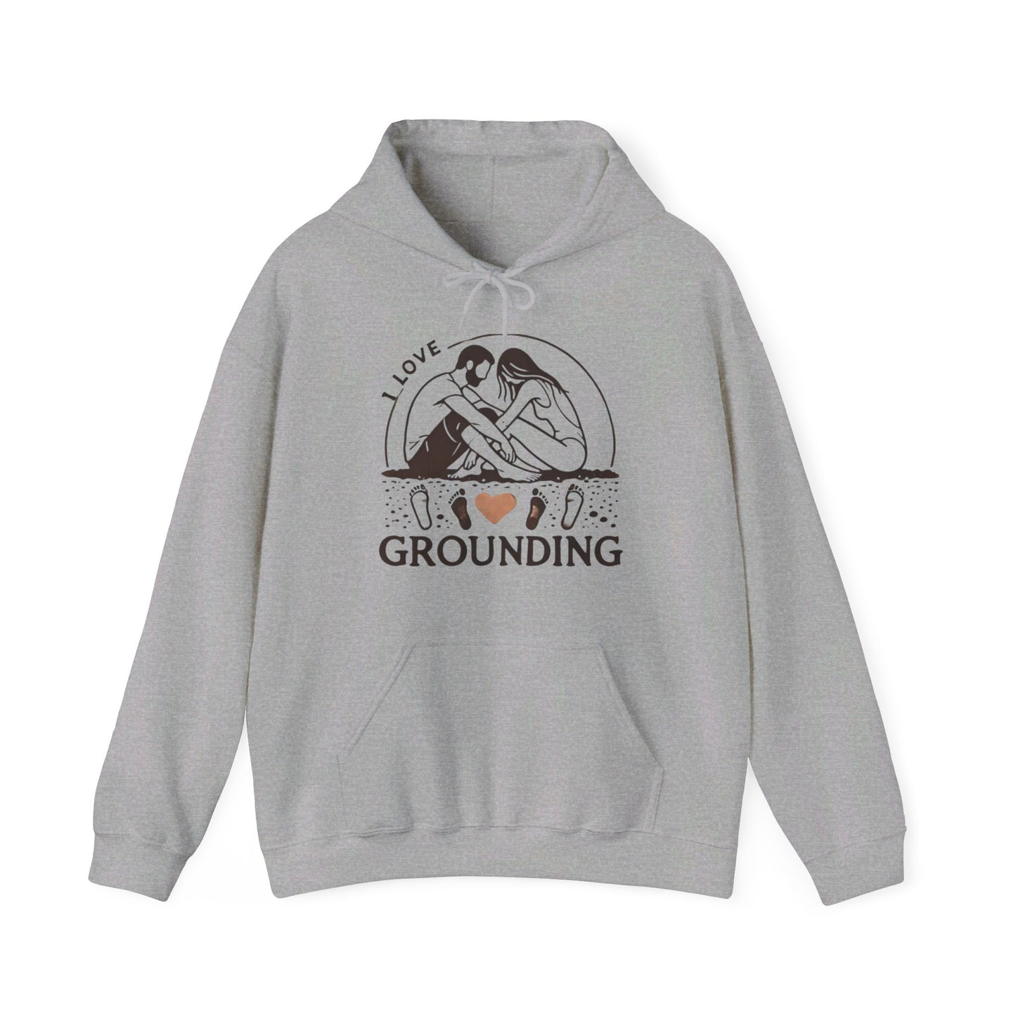 I Love Grounding Couples' Hoodie - My Higher Being