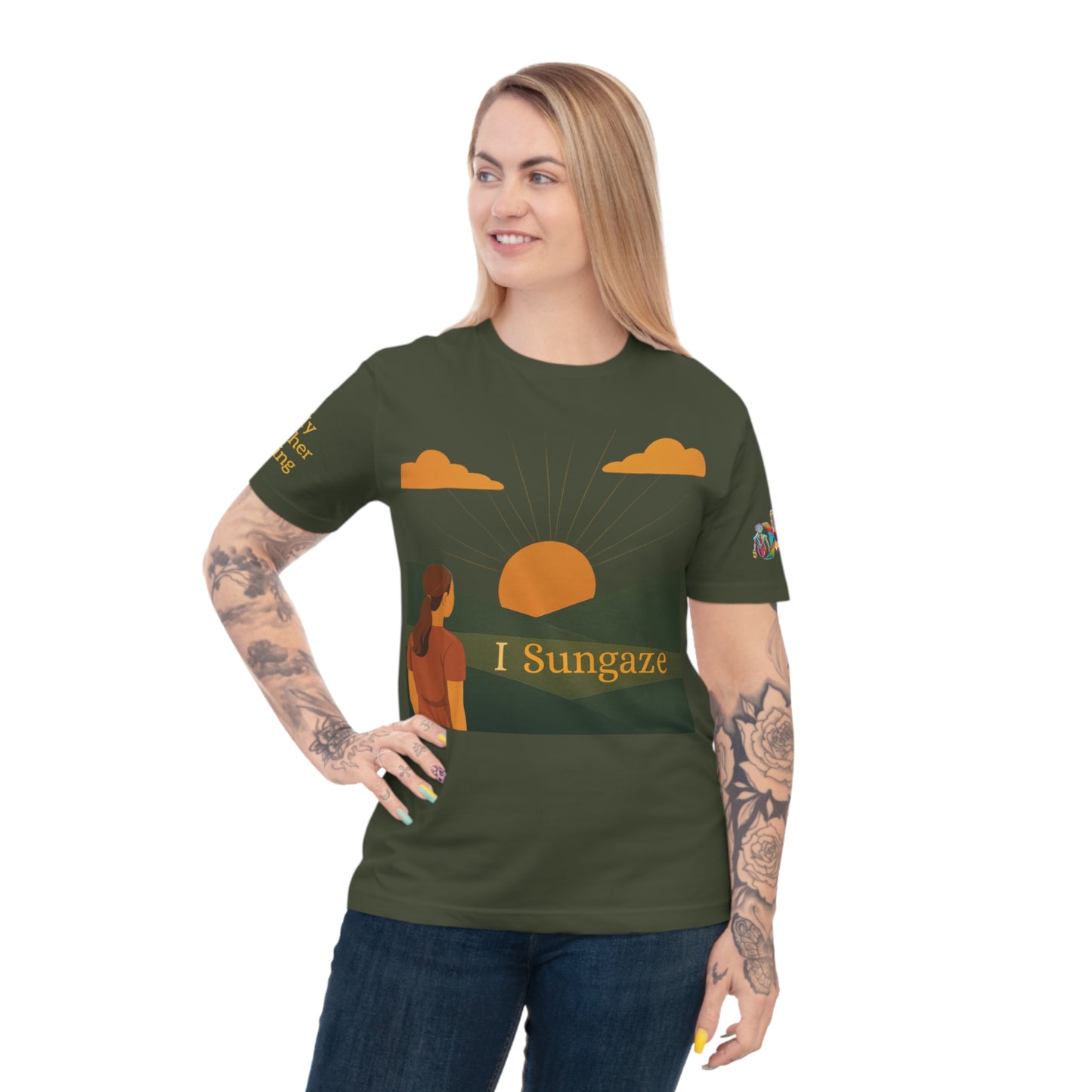 I Sungaze — 100% Organic Cotton T-Shirt — Design 19