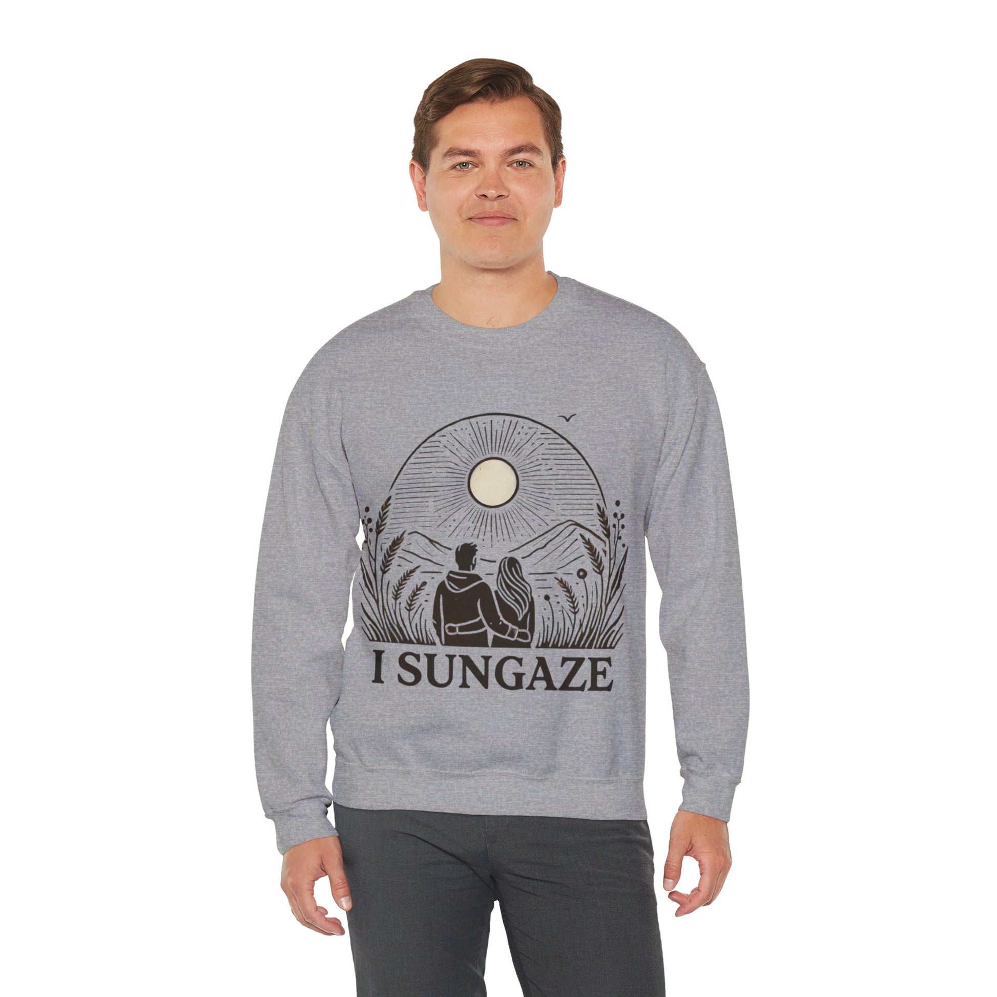 I Sungaze Couples' Sweatshirt - My Higher Being