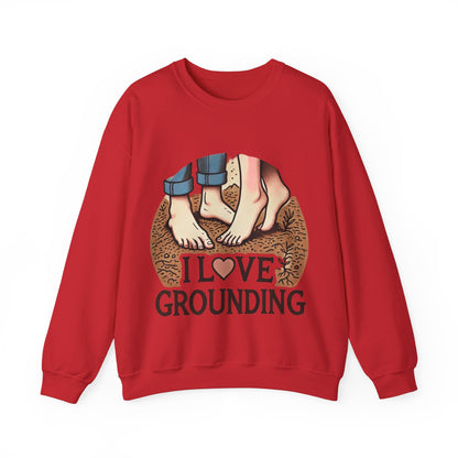 I Love Grounding Couples' Sweatshirt - My Higher Being