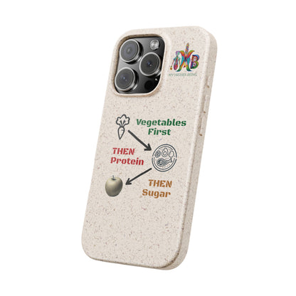 Vegetables First — Plastic Free Biodegradable Phone Case