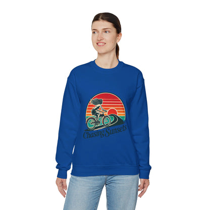 Chasing Sunsets Woman's Sweatshirt - My Higher Being