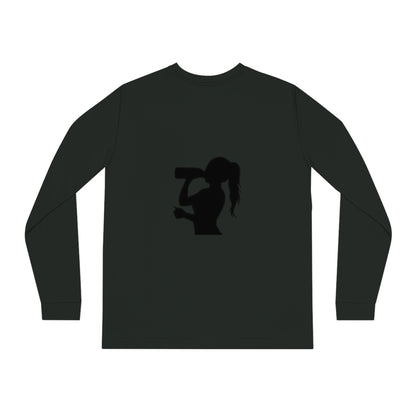 'I Hydrate 91 OZ/DAY'_100% Organic Cotton Long Sleeve Tee