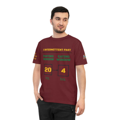 'I Intermittent Fast_20 - 4' (MHB EDITION)_100% Organic Cotton Jersey T-Shirt - My Higher Being