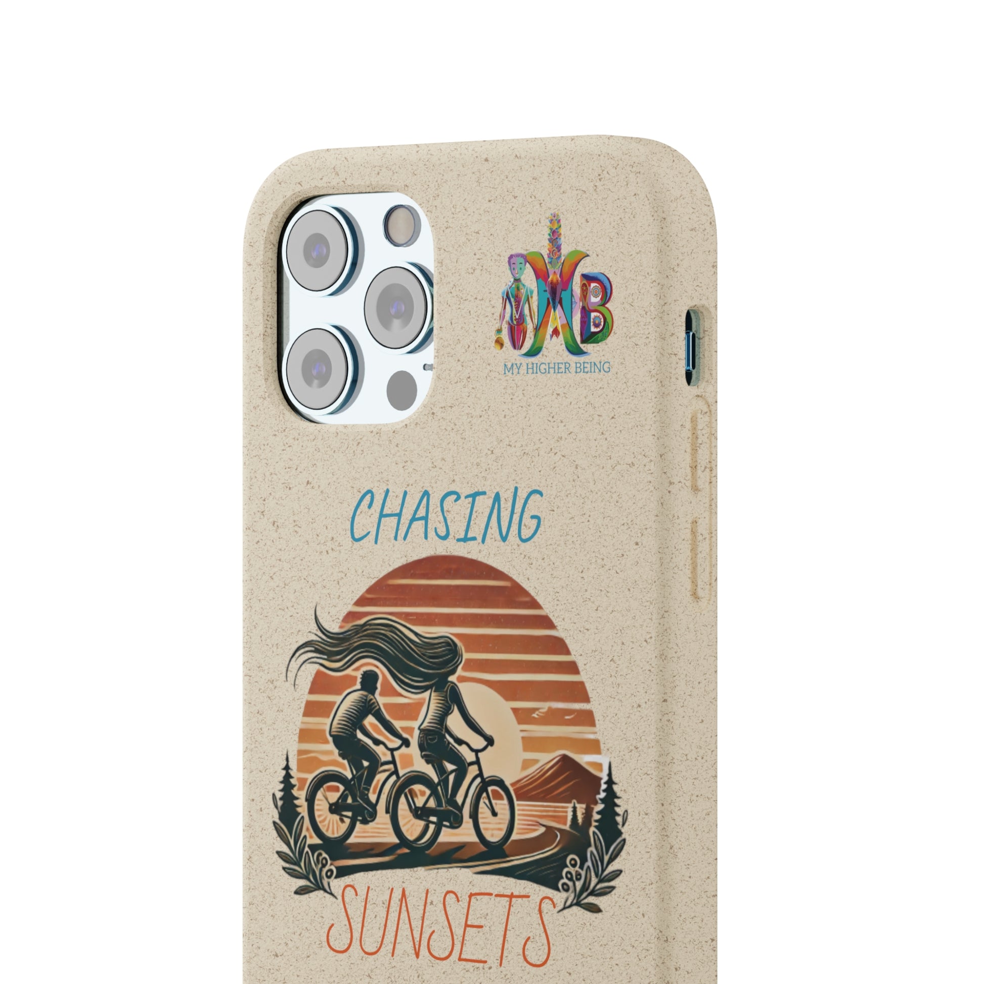 'Chasing Sunsets'_Plastic Free Biodegradable Phone Case (MHB Edition) - My Higher Being