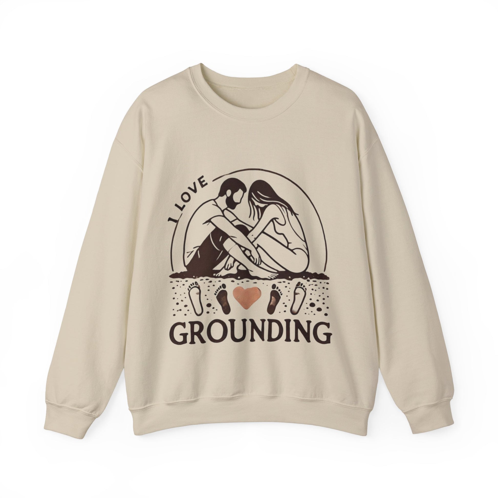 I Love Grounding Couple's Sweatshirt - My Higher Being