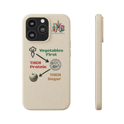 Vegetables First — Plastic Free Biodegradable Phone Case