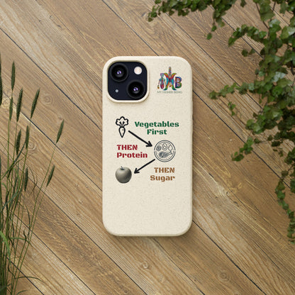 Vegetables First — Plastic Free Biodegradable Phone Case