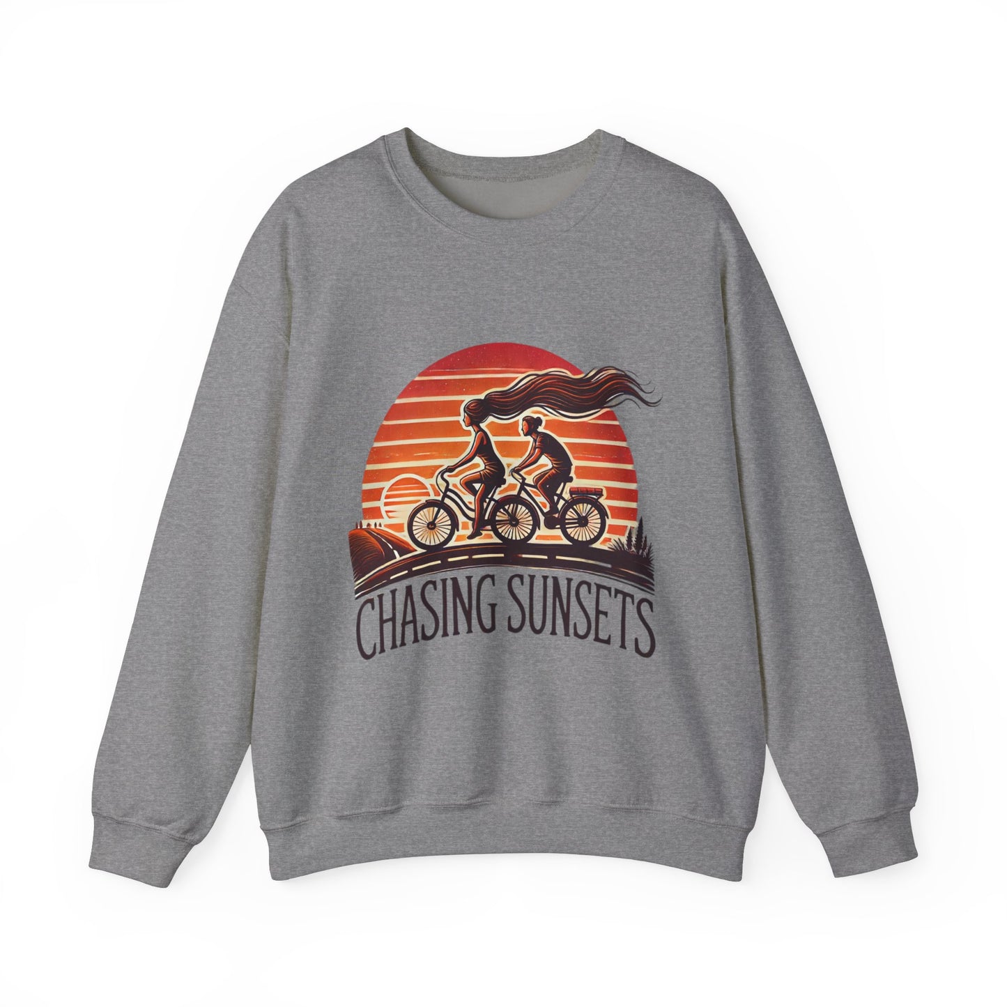 Chasing Sunsets Couples' Sweatshirt