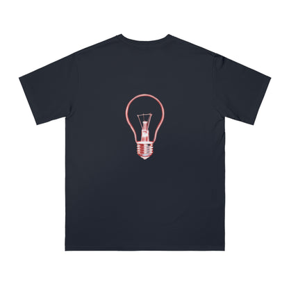 'Red Lights After Susnet'_100% Organic Cotton T-Shirt