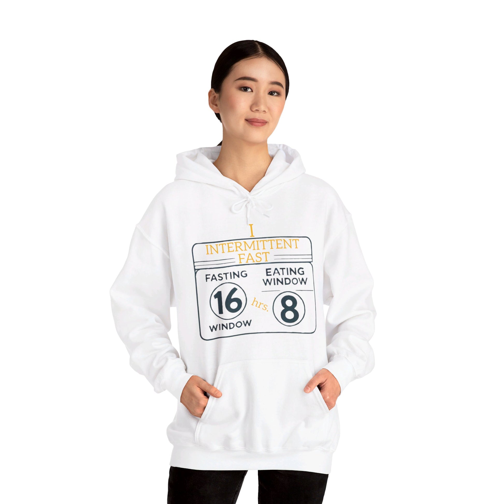 I Intermittent Fast Hoodie_16-8 - My Higher Being