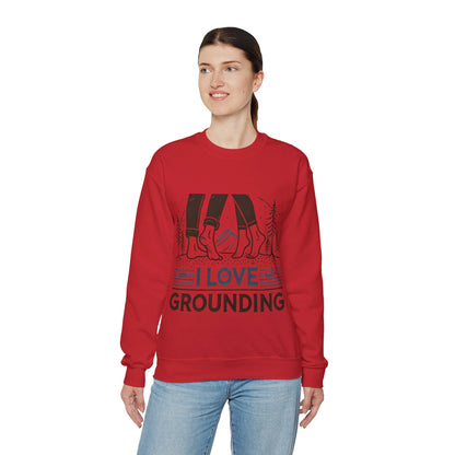 I Love Grounding Couples' Sweatshirt - My Higher Being